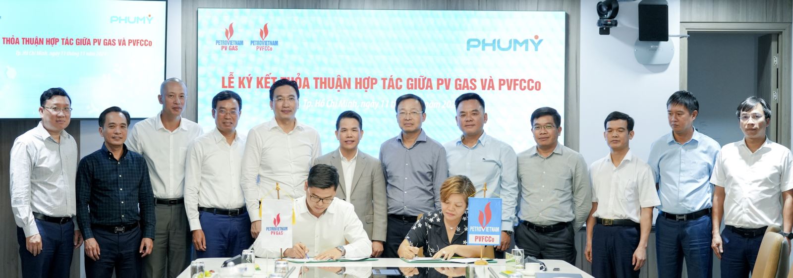 PVFCCo và PV GAS ký kết thỏa thuận hợp tác.
