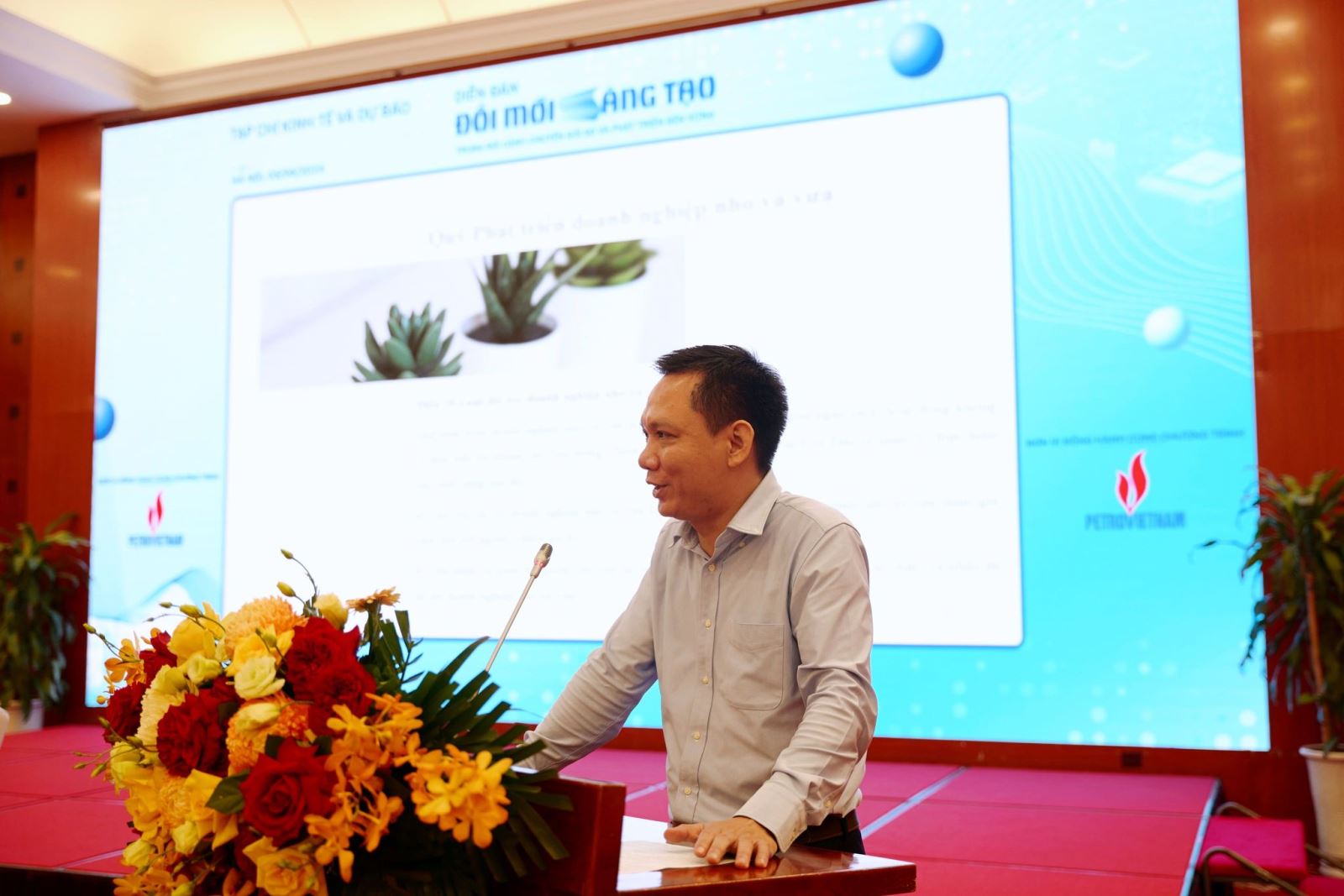 Ông Phan Thanh Hà, Giám đốc Quỹ Phát triển doanh nghiệp nhỏ và vừa 