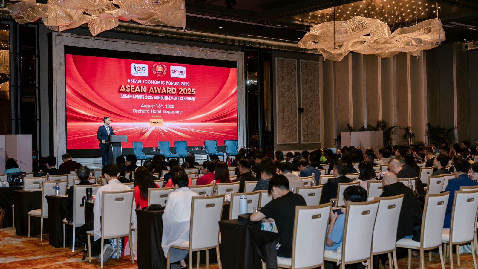 Diễn đàn Kinh tế ASEAN quy tụ hàng loạt doanh nghiệp hàng đầu Việt Nam và Singapore. Ảnh: Meey Group