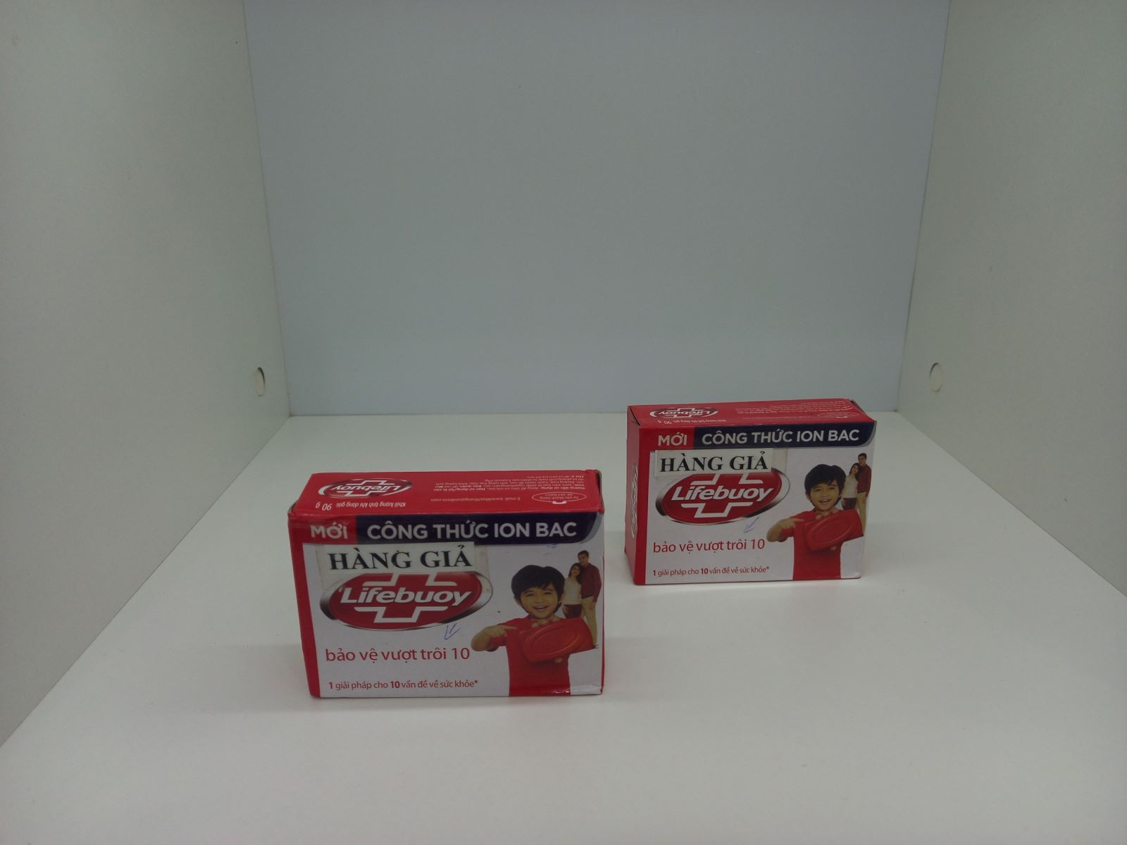 Bánh xà bông Lifbuoy bị làm giả.