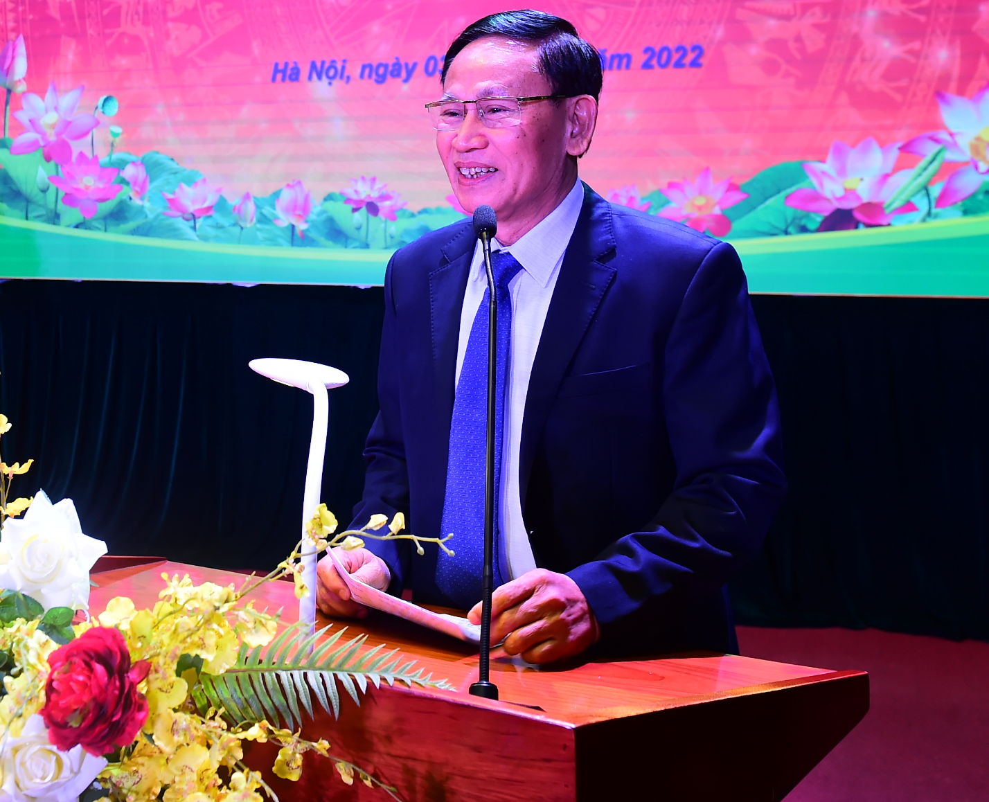 Ông Nguyễn Huy Công - Giám đốc Công ty Cổ phần dịch vụ tổng hợp Dầu khí Sông Lam