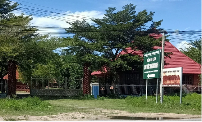  Dự án suối khoáng nóng Krông Pha dừng hoạt động đã bốn năm. Ảnh: H.H