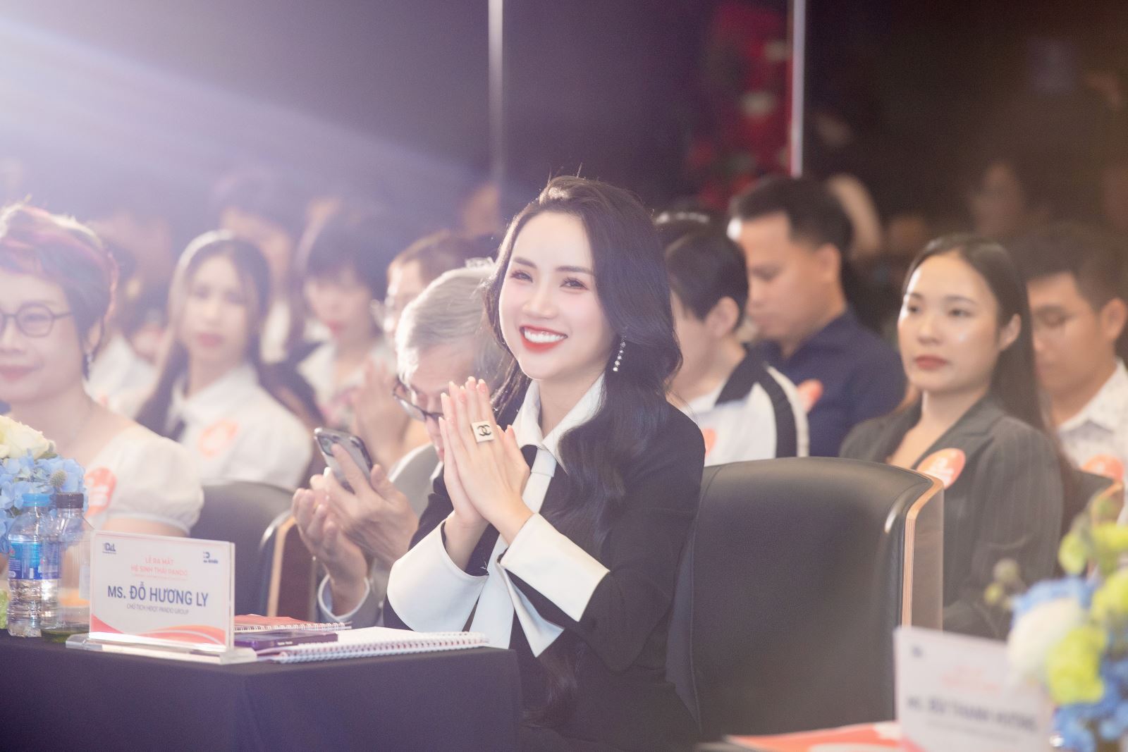 Chủ tịch Pando Group - bà Đỗ Hương Ly phát biểu tại sự kiện.