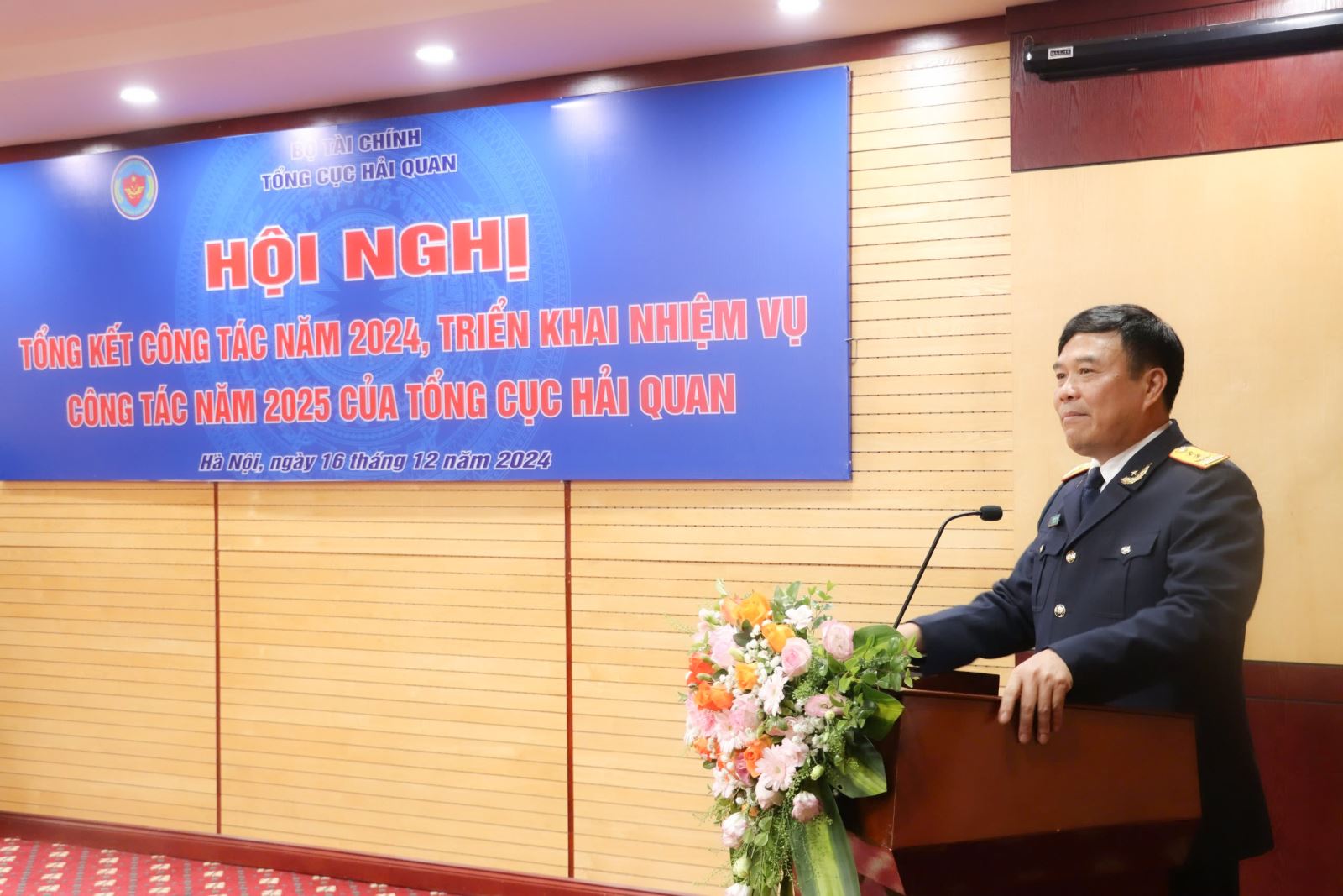 Tổng cục trưởng Nguyễn Văn Thọ phát biểu kết luận Hội nghị