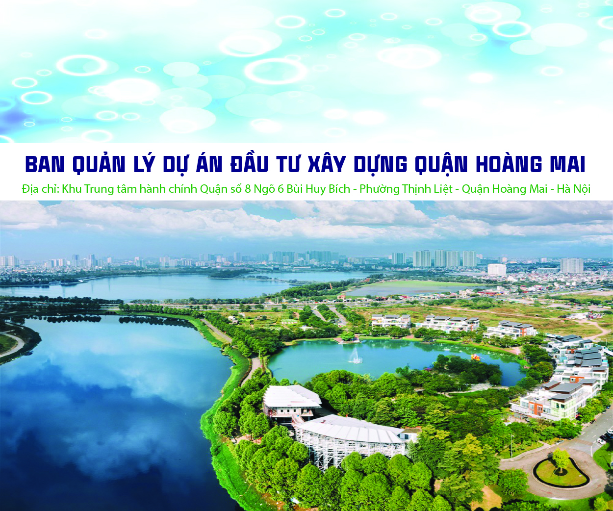 QuýI/2024, Ban Quản lý dự án đầu tư xây dựng quận Hoàng Mai (Hà Nội) đã công bố kết quả lựa chọn nhà thầu có tỉ lệ tiết kiệm ngân sách thấp 