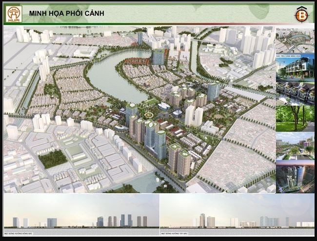 Dự án Khu đô thị mới mở rộng phía Bắc và Tây Bắc Đại Kim - Định Công (gọi tắt là Khu đô thị Đại Kim - Định Công), thuộc địa bàn quận Hoàng Mai, TP. Hà Nội (ảnh minh họa)