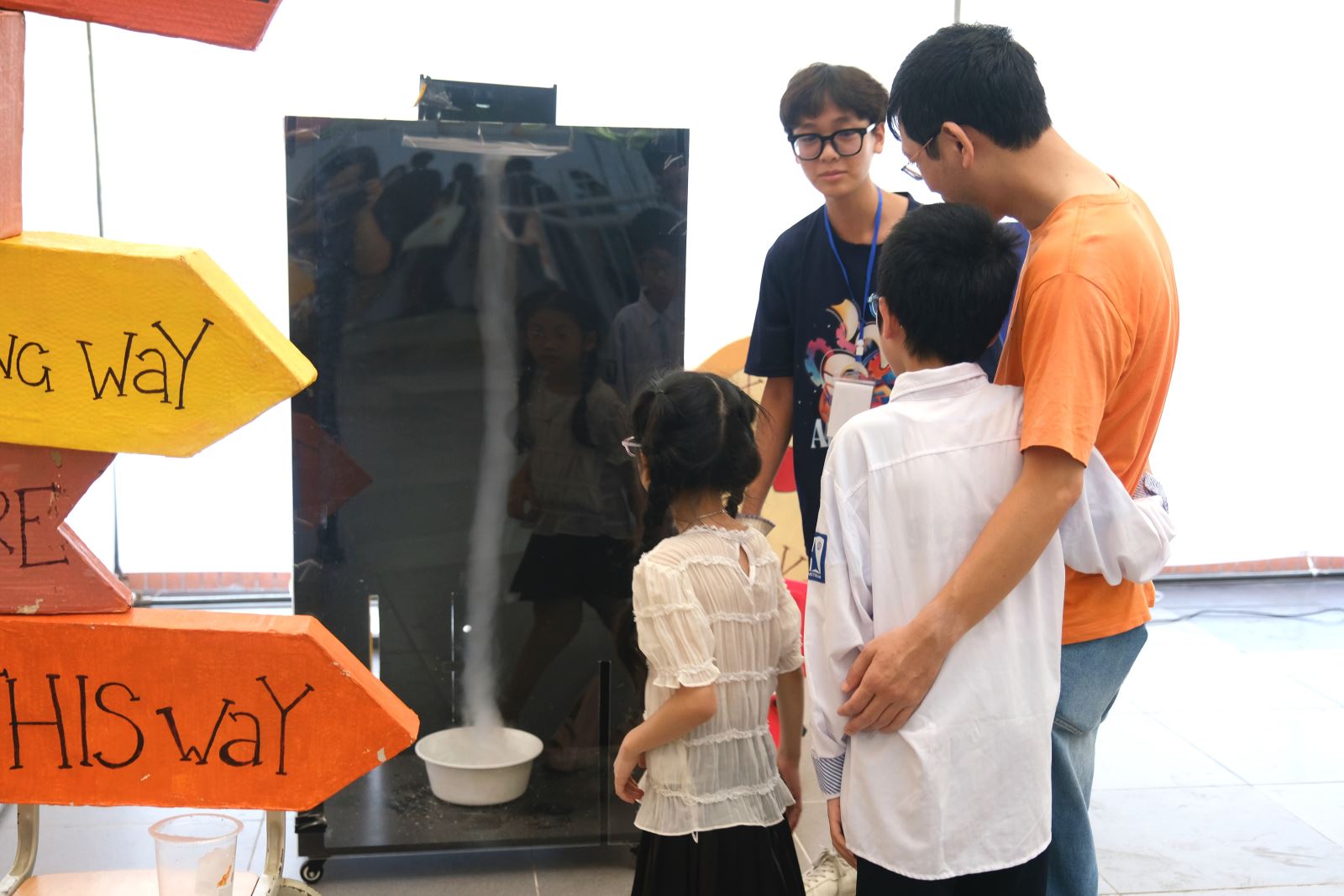 Khu Khổng lồ với thí nghiệm “Tornado Machine” được các bạn trẻ vô cùng yêu thích