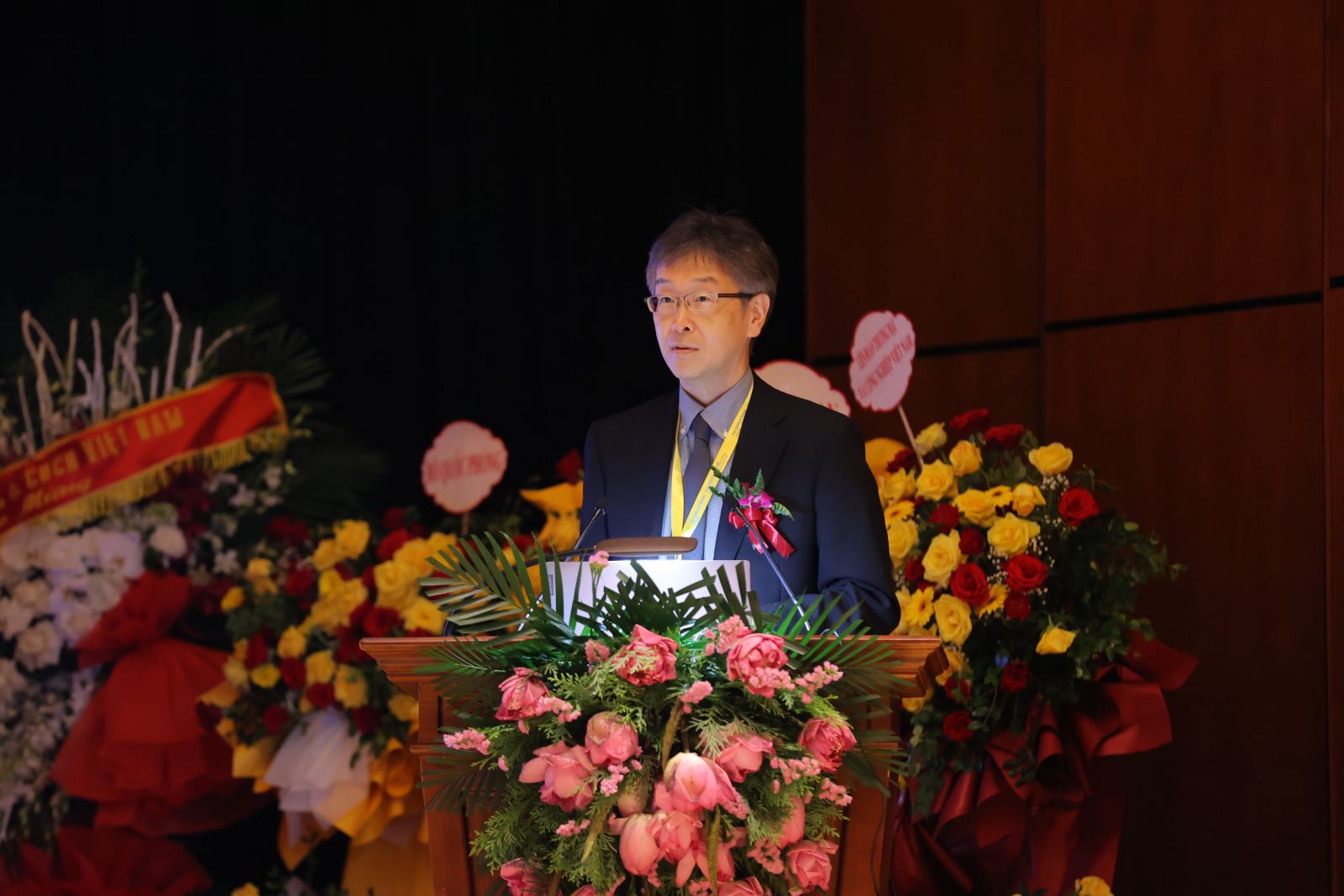 Cơ quan Quản lý PCCC và ứng phó Thảm họa Nhật Bản (FDMA) trình bày tham luận tại Tọa đàm