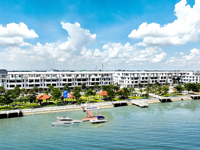 Bến du thuyền dành riêng cho gia chủ tại The Pearl Riverside