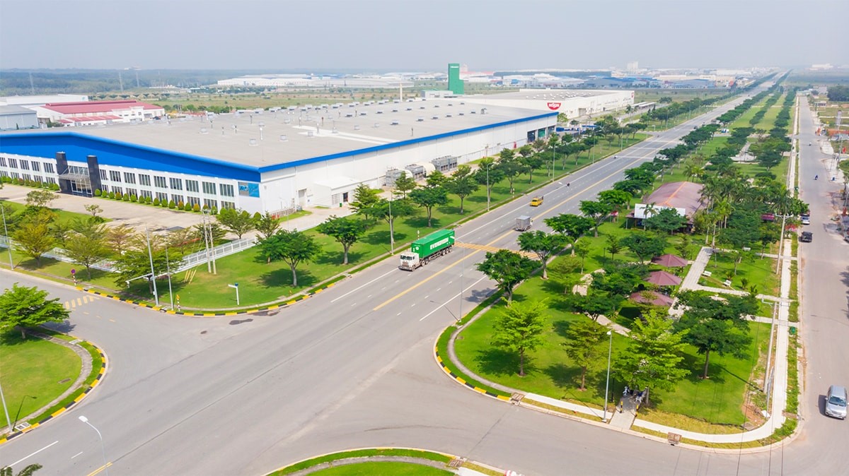 Các doanh nghiệp trong khu công nghiệp đóng góp khoảng 50% tổng kim ngạch xuất khẩu cả nước