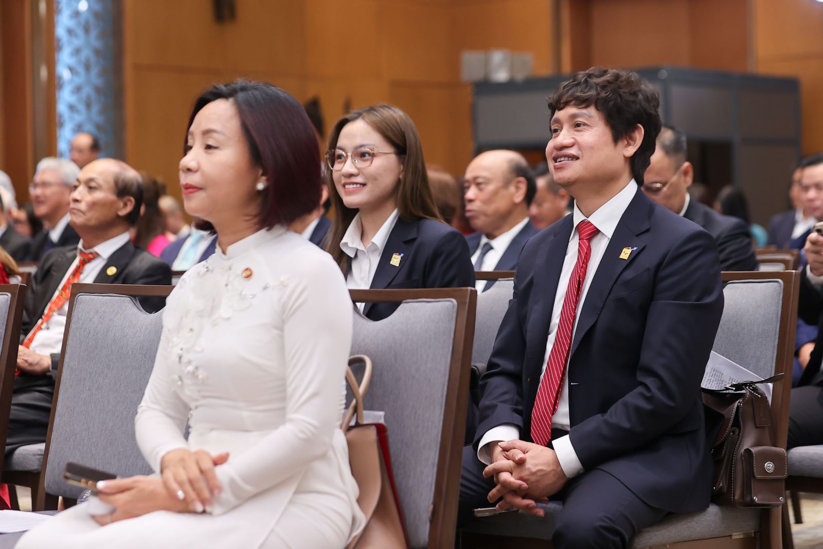 Các đại biểu tham dự Hội nghị Thủ tướng Chính phủ gặp mặt các doanh nghiệp với chủ đề “80 năm doanh nghiệp đồng hành cùng đất nước.”