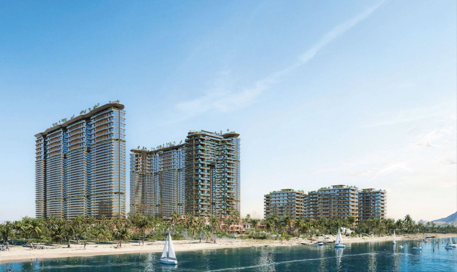 Sunshine Bay Retreat Vung Tau - tổ hợp nghỉ dưỡng phức hợp (Integrated Resort) tiêu chuẩn 5 sao đầu tiên dành cho người trẻ với quy mô gần 20ha trên bãi biển Chí Linh.