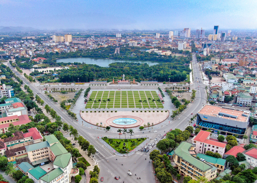 Gía đất trung tâm thành Vinh tăng nhanh.