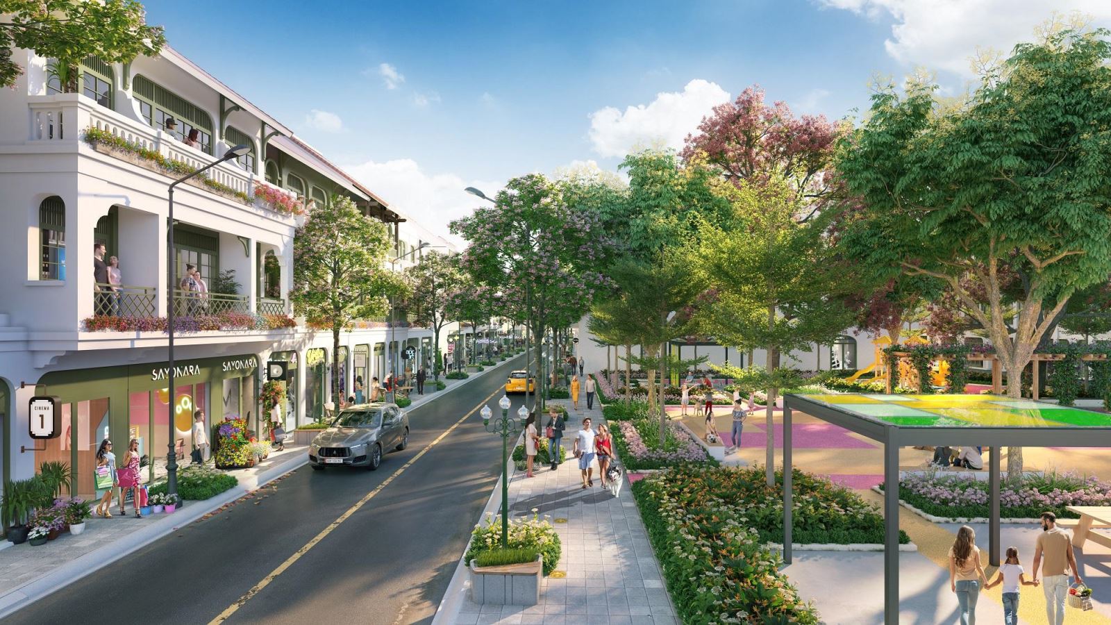 Sản phẩm nhà phố tại Sun Urban City Hà Nam được giới đầu tư quan tâm.
