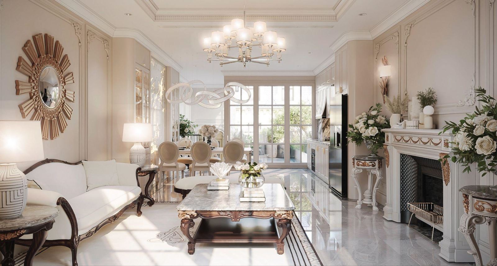 Không chỉ phù hợp để kinh doanh, những căn nhà phố diện tích rộng cũng mang tới sự thoải mái trong không gian sống - nghỉ dưỡng diện nghi.