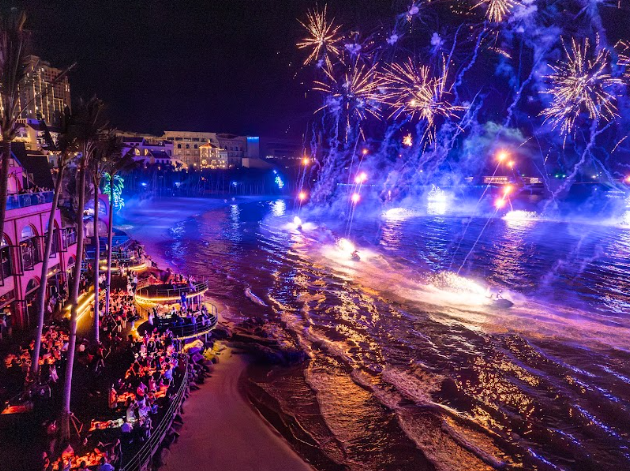 Địa chỉ ẩm thực uống bia xem bắn pháo hoa đặc sắc tại Sun Bavaria GastroPub.