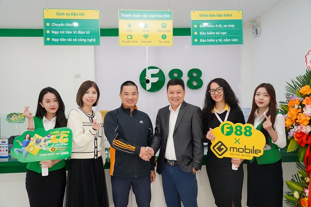 F88 bắt tay triển khai hợp tác phân phối các sản phẩm, dịch vụ của Gmobile 