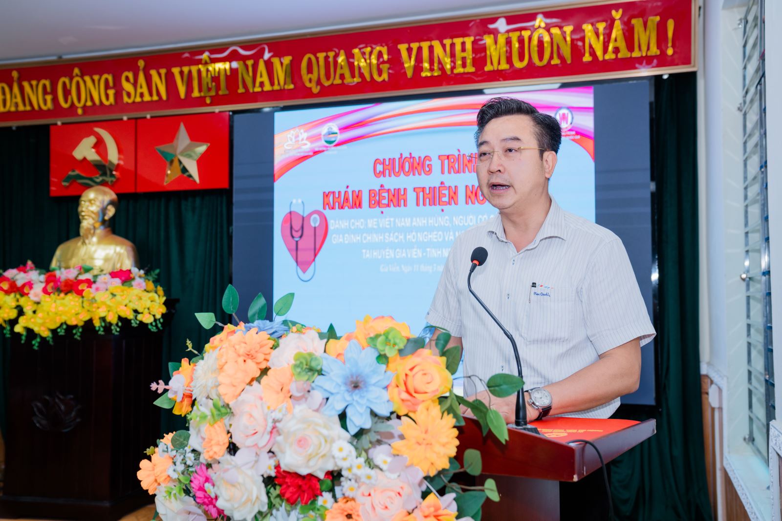 Ông Vũ Duy An - Chủ tịch Hội đồng hương Gia Viễn tại Hà Nội chia sẻ về chương trình thiện nguyện tại Gia Viễn