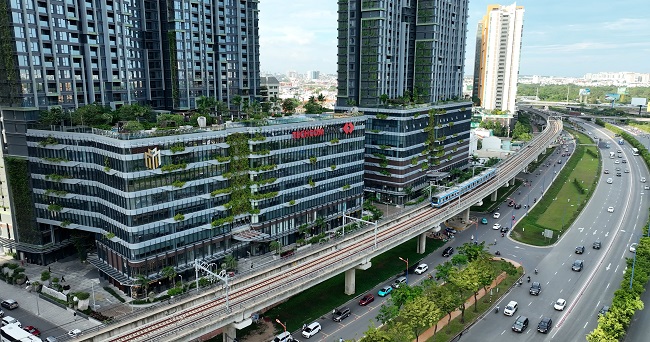 Các sự án dọc tuyến metro số 1 ghi nhận mức tăng giá 10-30% trong vòng 2 năm