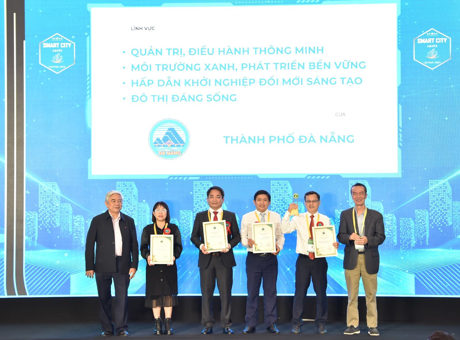 Thành phố Đà Nẵng đạt nhiều giải thưởng tại Vietnam Smart City Award 2025