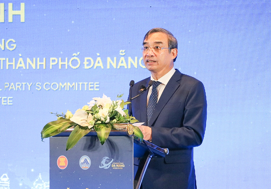 Chủ tịch UBND TP. Đà Nẵng Lê Trung Chinh phát biểu tại sự kiện