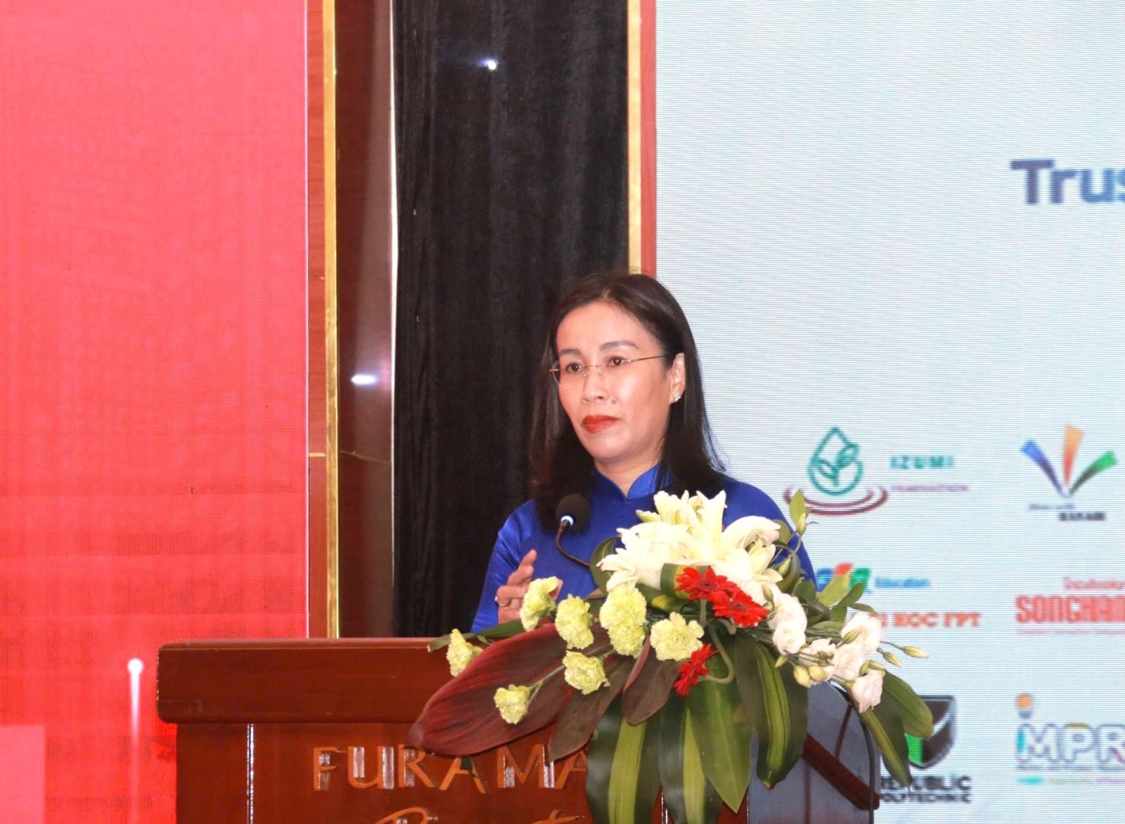 Phó Chủ tịch UBND TP. Đà Nẵng Nguyễn Thị Anh Thi phát biểu khai mạc Diễn đàn DAVAS 2025