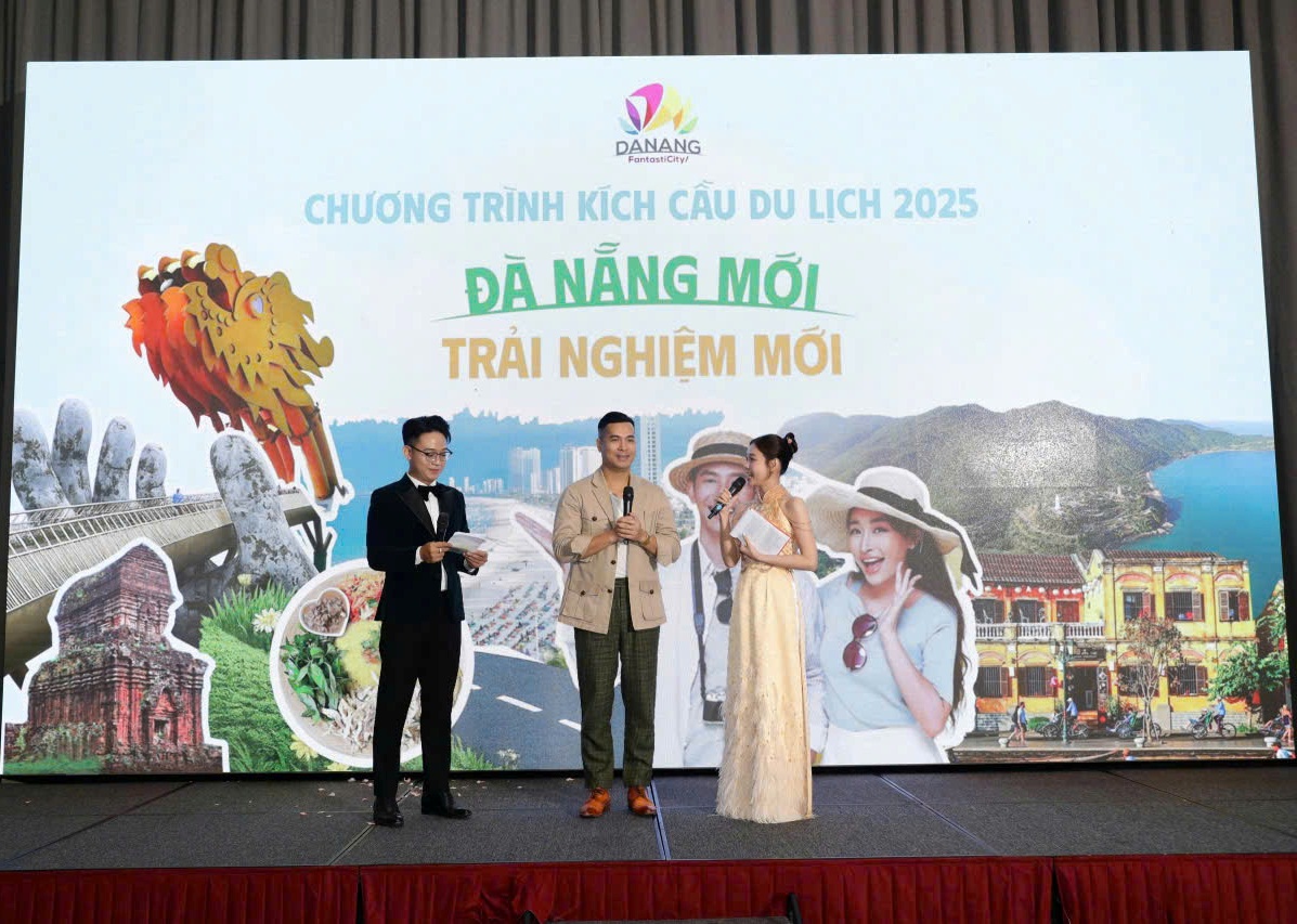 Chương trình kích cầu thu hút khách du lịch đến thành phố Đà Nẵng các tháng cuối năm 2025 với chủ đề “Đà Nẵng mới - Trải nghiệm mới” tung nhiều sản phẩm ưu đãi