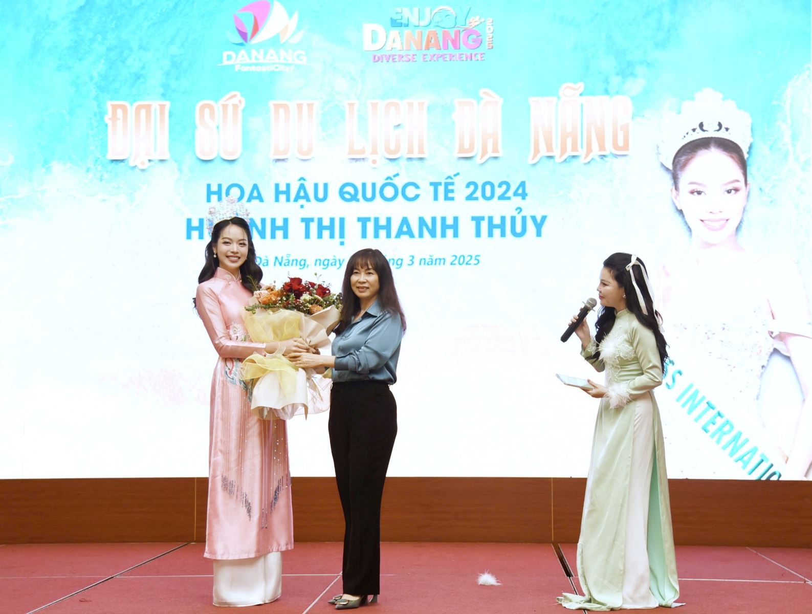 Hoa hậu Quốc tế - Miss International 2024 Huỳnh Thị Thanh Thủy chính thức đảm nhận vai trò là Đại sứ du lịch TP. Đà Nẵng