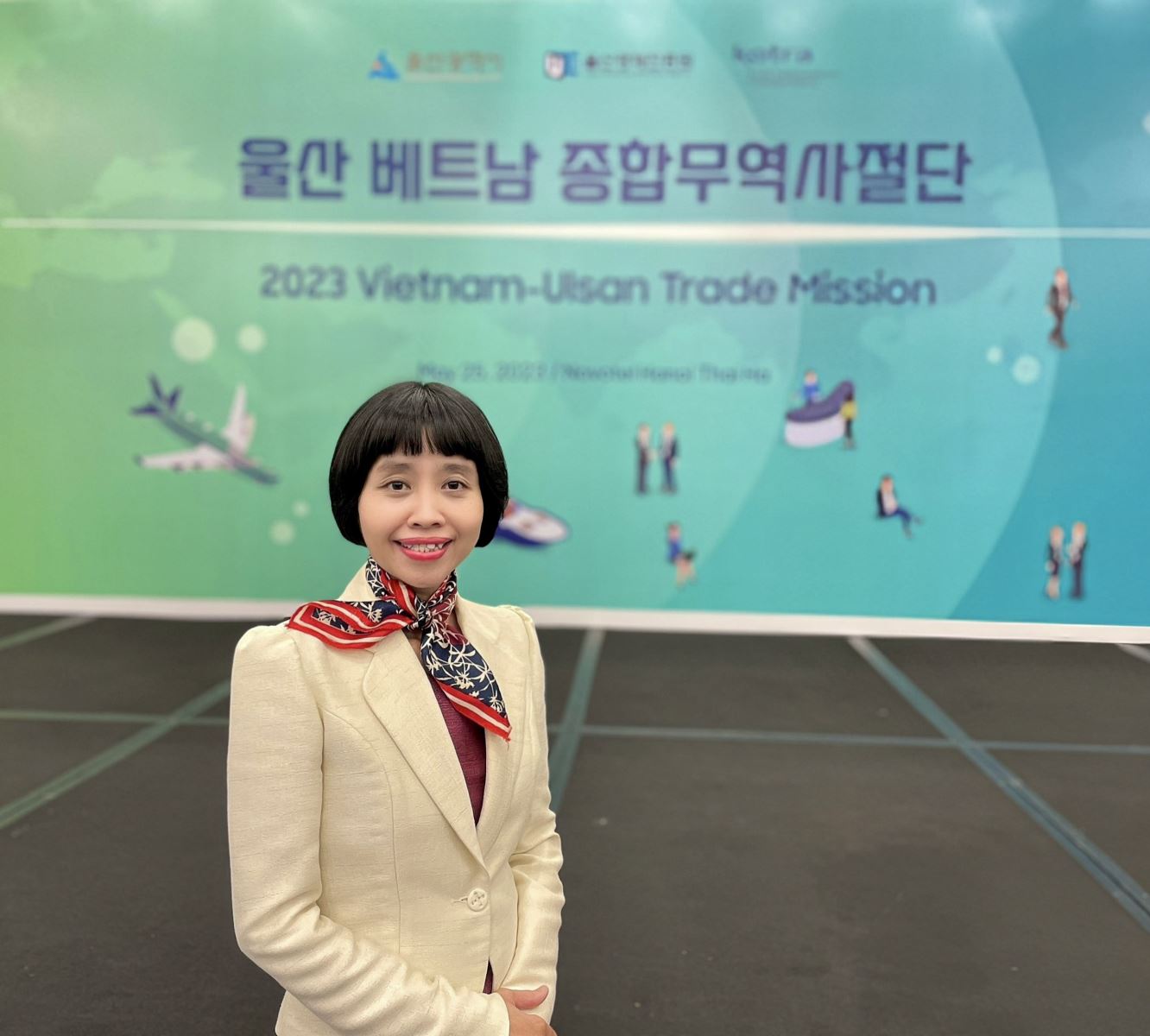 à Trần Thị Hải Yến, Trưởng văn phòng Cơ quan Xúc tiến Thương mại và Đầu tư Hàn Quốc (KOTRA)