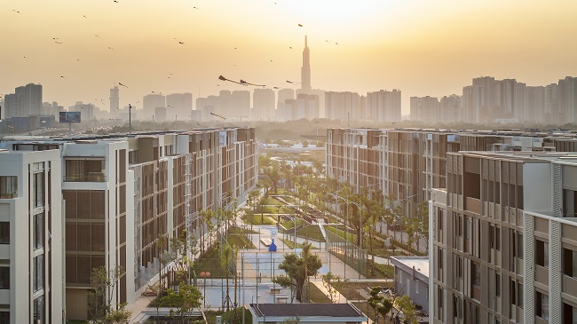 Trung tâm mới với quy hoạch bài bản, thu hút cộng đồng cư dân chất lượng cao, thay đổi diện mạo cả khu vực. Ảnh: The Global City