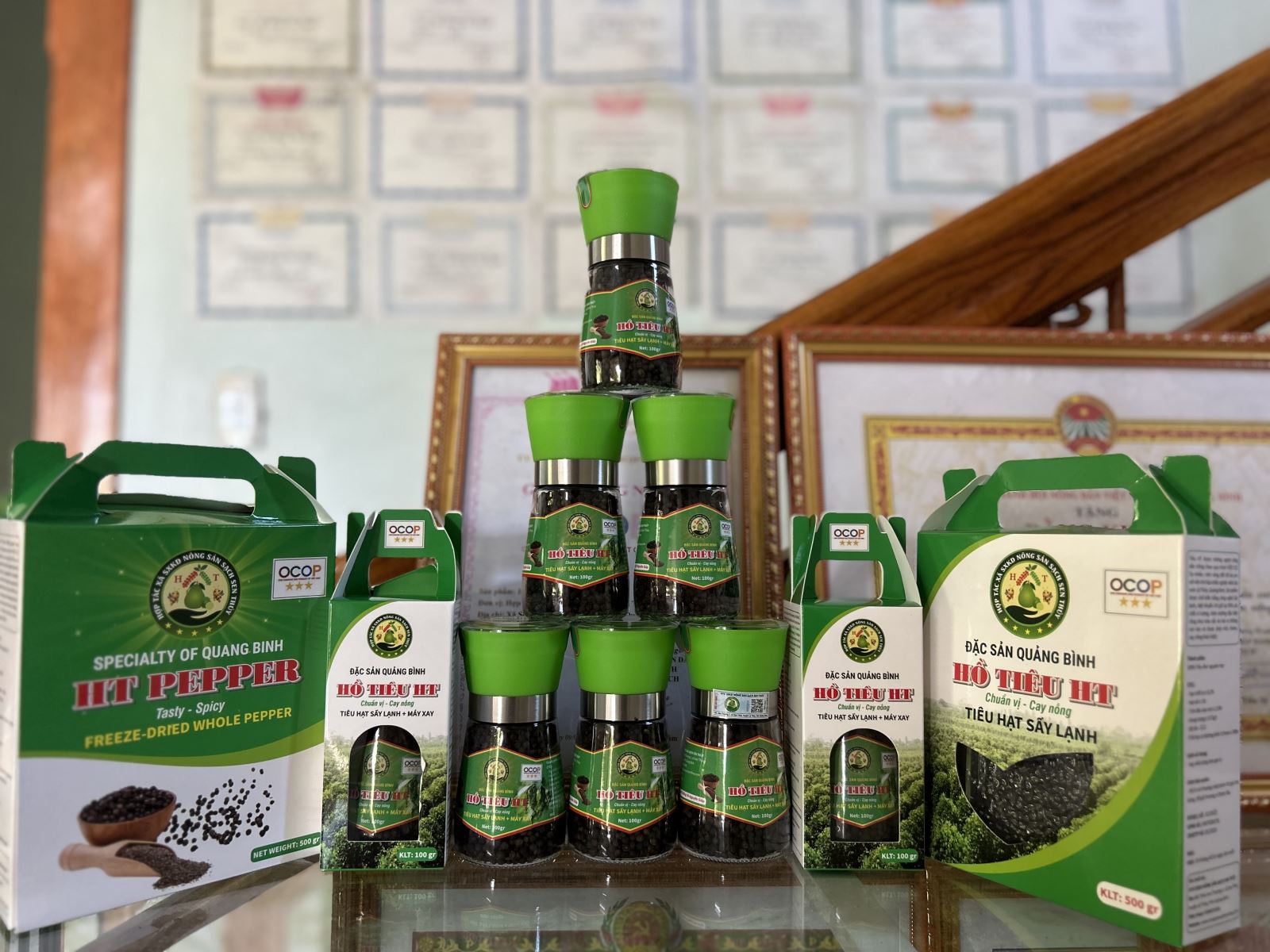 sản phẩm được đóng gói bao bắt mắt và đa dạng.