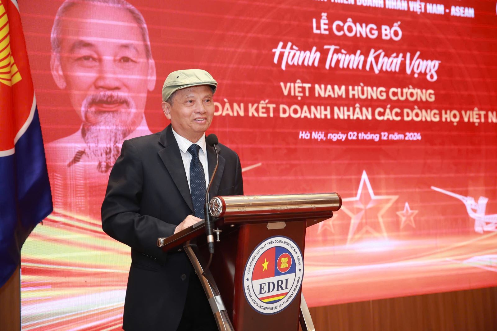 TS. Lê Doãn Hợp – Chủ tịch Hội đồng cố vấn Viện EDRI phát biểu