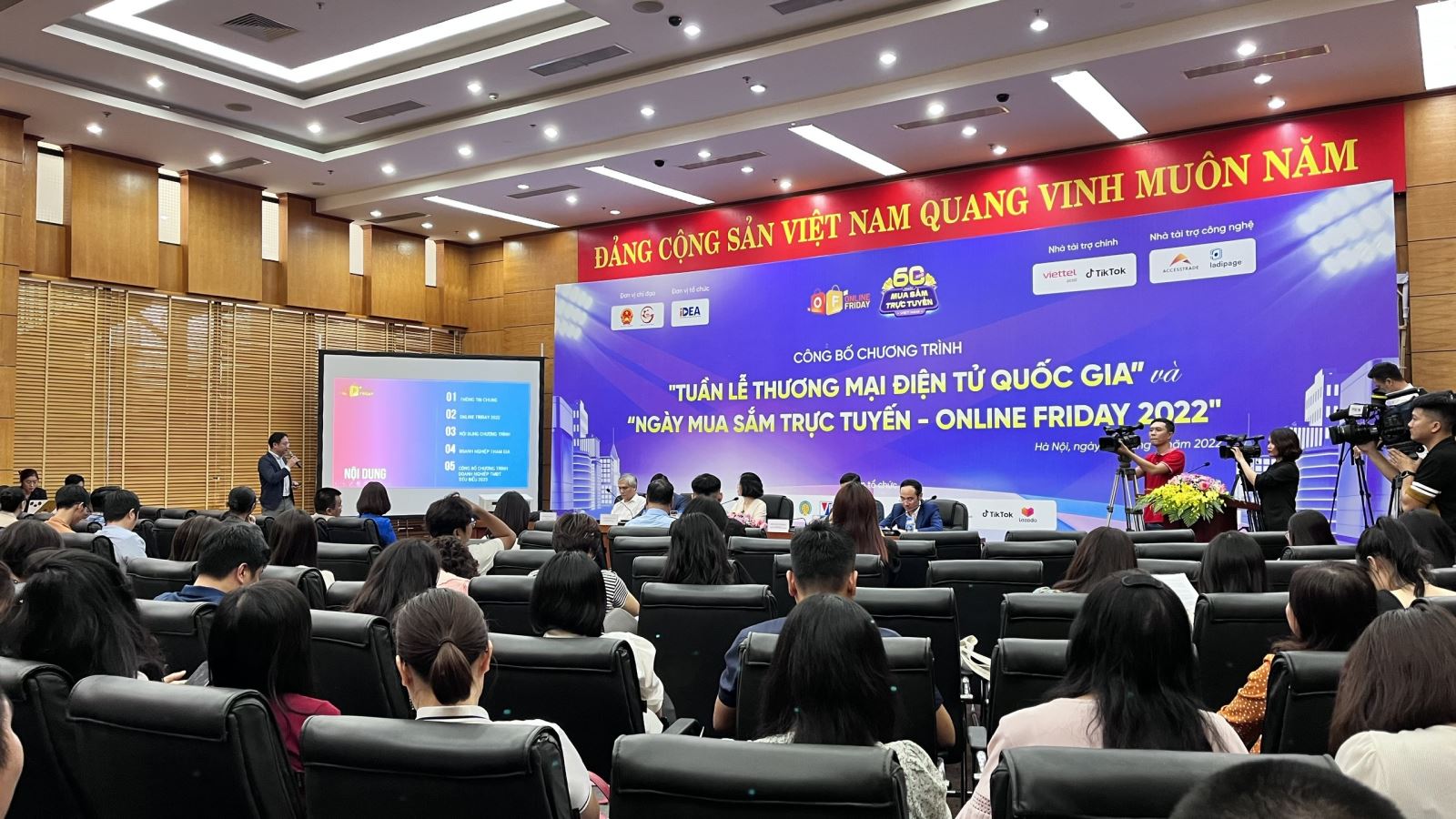 Toàn cảnh Lễ công bố Khai mạc Tuần Lễ TMDT Quốc gia 2022