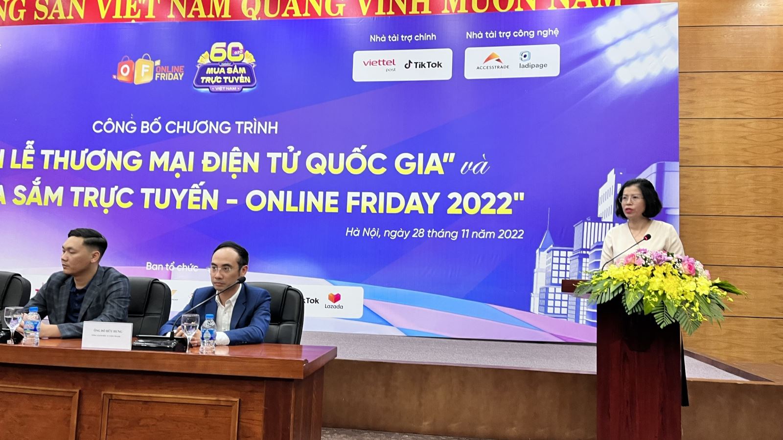 Bà Nguyễn Thị Minh Huyền - Phó Cục trưởng Cục Cục Thương mại điện tử và Kinh tế số, Bộ Công Thương 