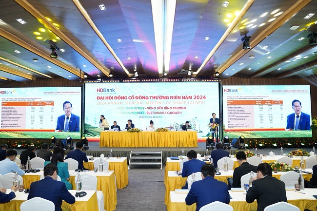 Toàn cảnh Đại hội đồng cổ đông thường niên năm 2024 của HDBank
