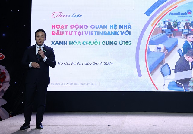 Ông Vương Huy Đông – Phó Thư ký HĐQT & Quan hệ Cổ đông Ngân hàng TMCP Công thương Việt Nam (VietinBank, HOSE: CTG)/Ảnh Tài chính và Cuộc sống