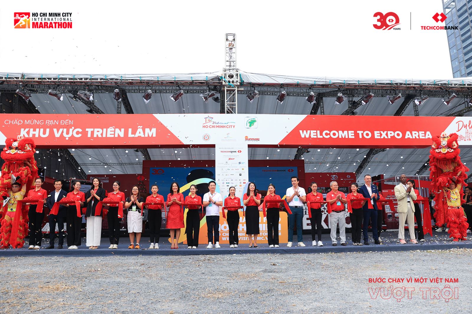Khai mạc Giải Marathon Quốc tế Thành phố Hồ Chí Minh Techcombank Mùa thứ 6