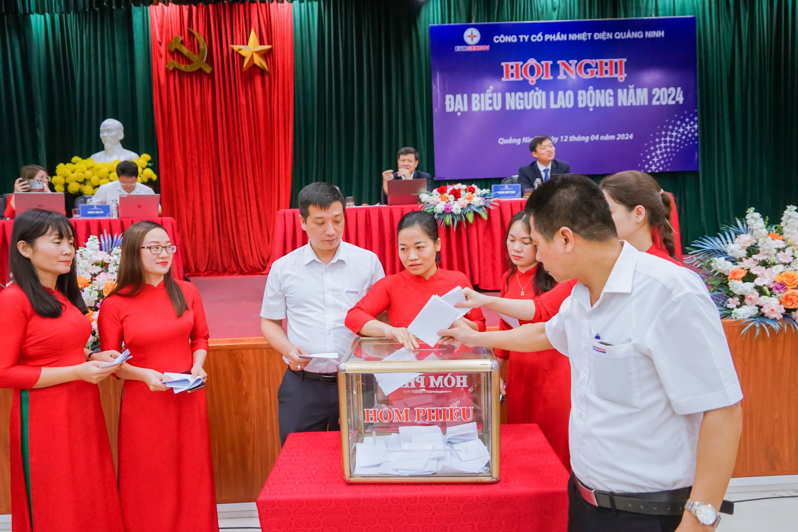 Hội nghị bầu Ban đại diện tập thể NLĐ tham gia đối thoại định kỳ và Ban thanh tra nhân dân nhiệm kỳ 2024 – 2026