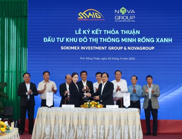 NovaGroup và Sokimex ký kết đầu tư, phát triển dự án khu đô thị Blue Dragon