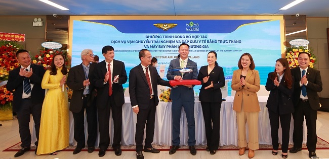   Novaland không ngừng hợp tác với các đối tác hàng đầu như Vietstar Airlines để hoàn thiện dịch vụ và mang đến cho khách hàng những trải nghiệm tốt nhất