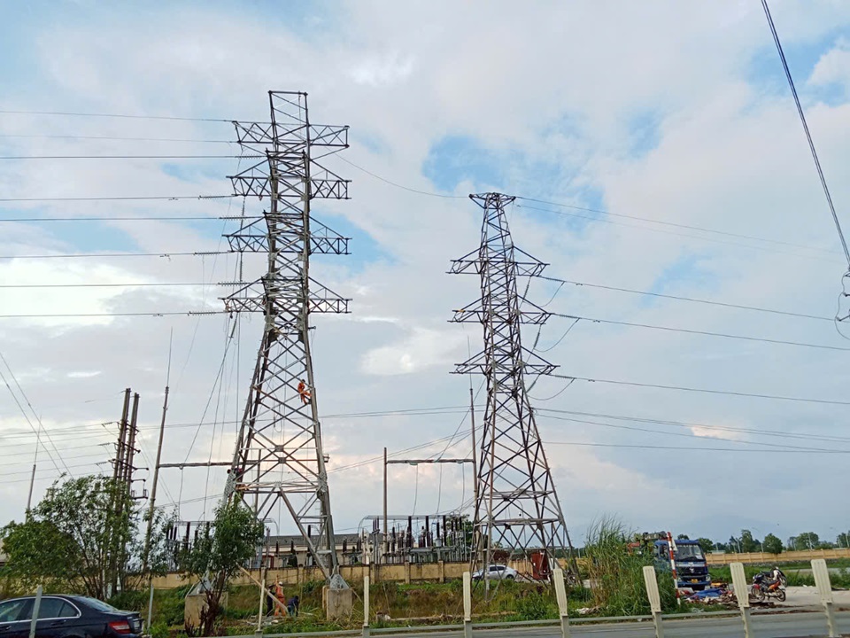 Pooctich 172 TBA 110kV Hội Hợp sau thay dây ACSR240 thành dây ACSR400