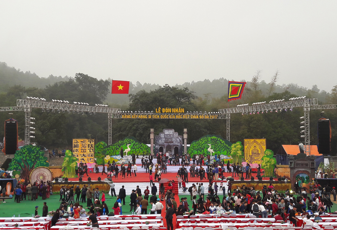 Chùa Bổ Đà đã được công nhận là Di tích Quốc gia đặc biệt.