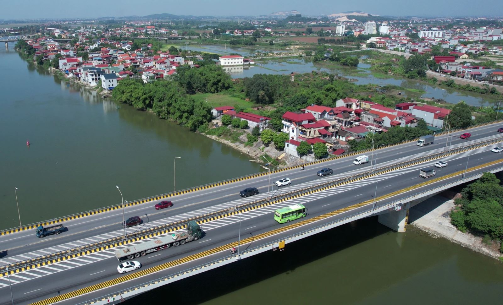 Cầu Như Nguyệt giai đoạn 2 đã đi vào sử dụng.