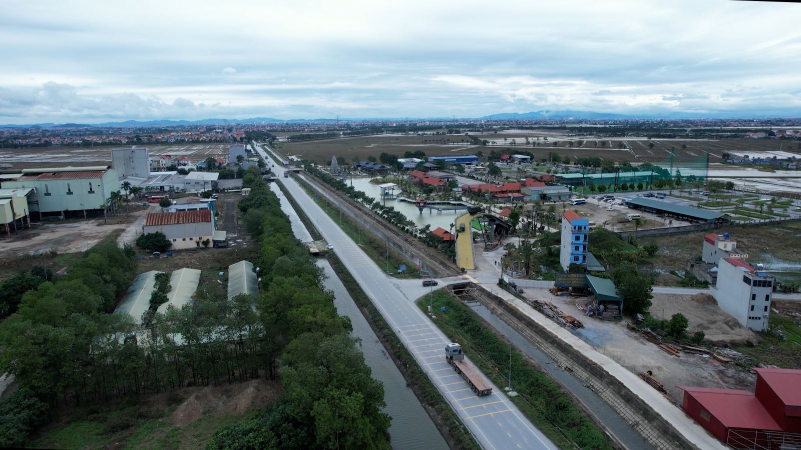 Khu đất được quy hoạch thành Cụm công nghiệp Lâm Bình, huyện Lương Tài, tỉnh Bắc Ninh.