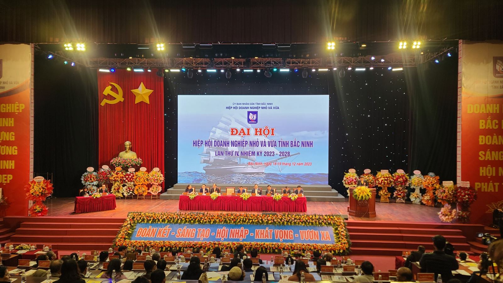 Đại hội Hiệp hội Doanh nghiệp nhỏ và vừa Bắc Ninh đã diễn ra thành công tốt đẹp.