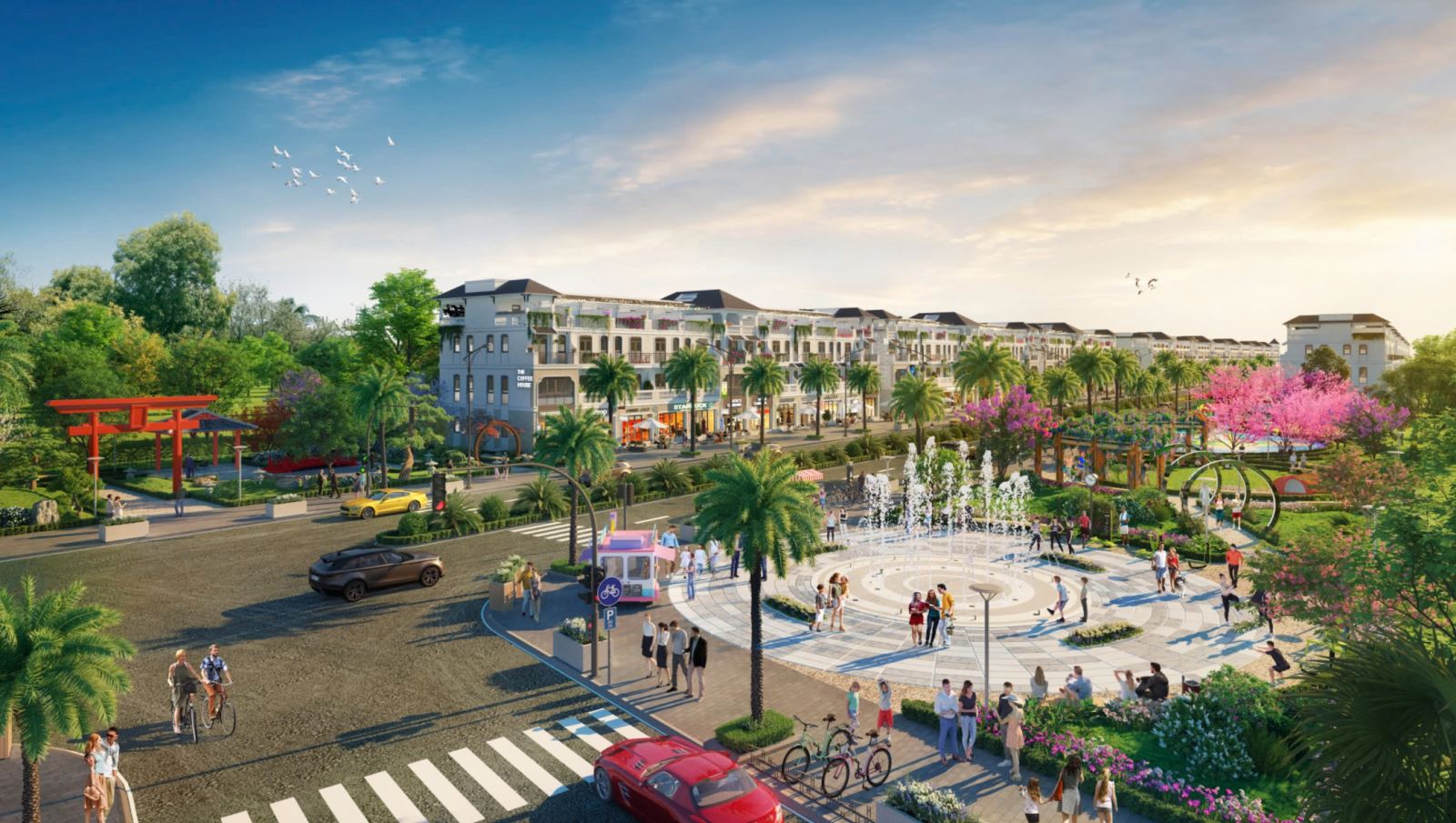 Công viên trung tâm - Nam châm hút khách, gia tăng giá trị.