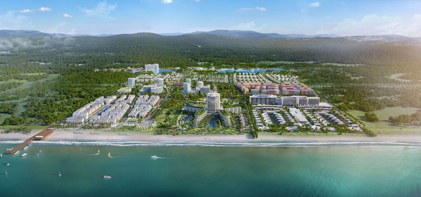 Một dự án BĐS trên địa bàn TP. Phú Quốc (Kiên Giang) do BIM Land phát triển.