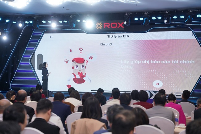 Việc trích xuất dữ liệu báo cáo tự động từ hệ thống cho thấy mức độ trưởng thành của dữ liệu và báo cáo quản trị của ROX Group.