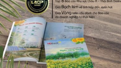 bao cao thuong nien hdbank dat giai bach kim quoc te hinh anh 1