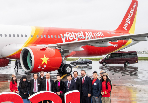 Vietjet nhận bàn giao máy bay thế hệ mới A321neo
